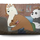 Funda De Almohada Osos Escandalosos 70x45cm Vudú Love  - Miniatura 2