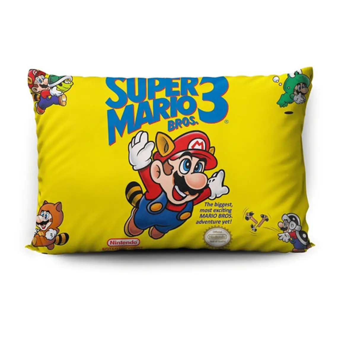 Funda De Almohada Super Mario Bros. 3 70x45cm Vudú Love 1