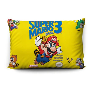 Funda De Almohada Super Mario Bros. 3 70x45cm Vudú Love