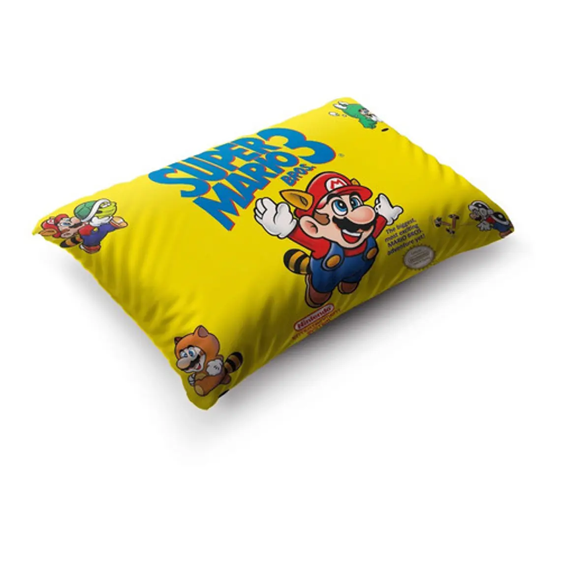 Funda De Almohada Super Mario Bros. 3 70x45cm Vudú Love 3