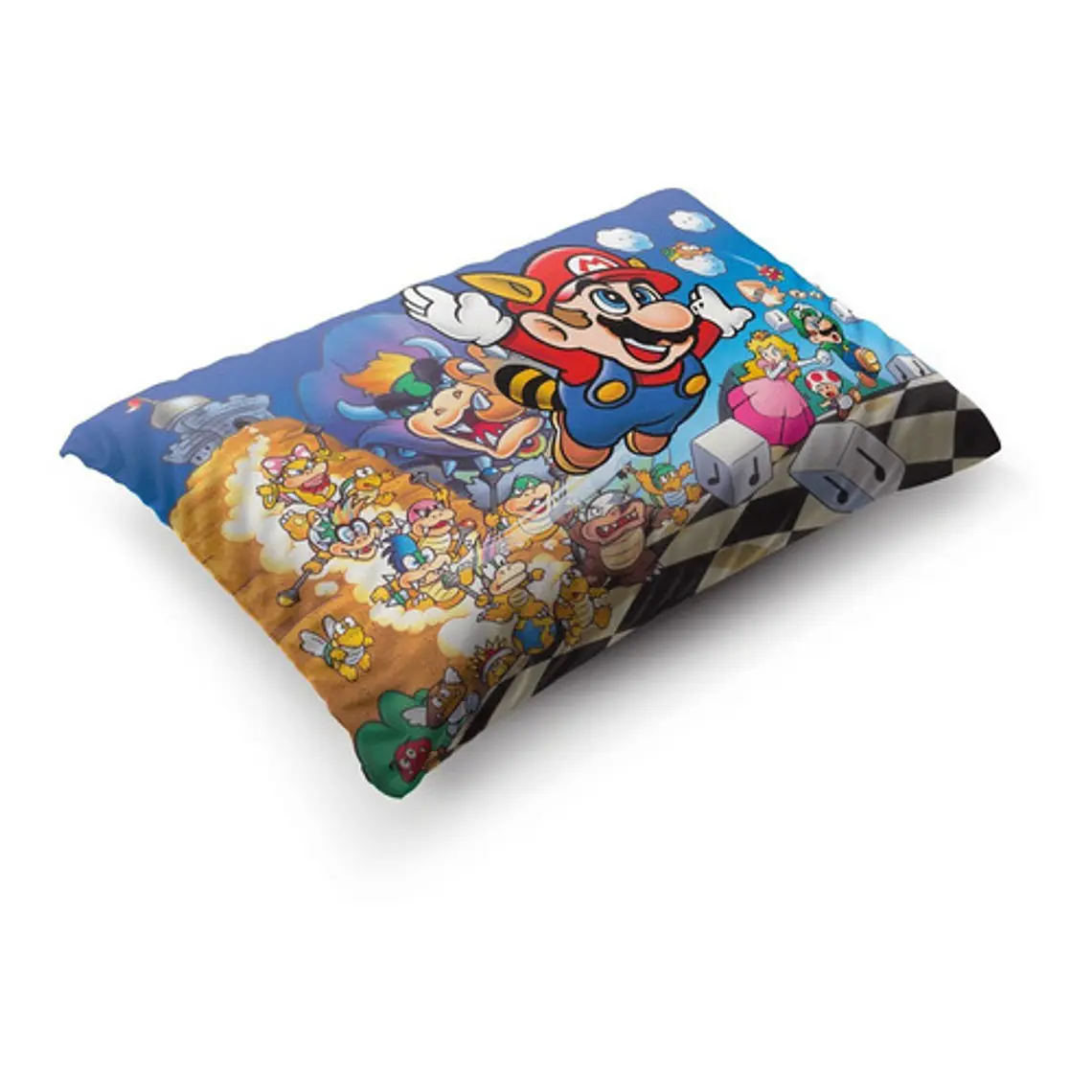 Funda De Almohada Super Mario Bros. 3 70x45cm Vudú Love 4