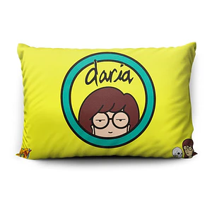 Funda De Almohada Daria 70x45cm Doble Estampado Vudú Love 