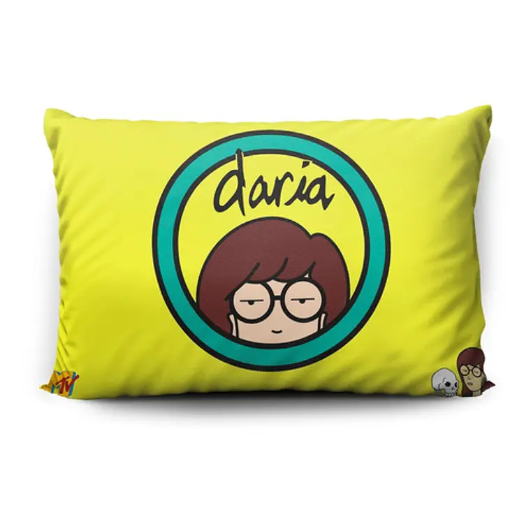 Funda De Almohada Daria 70x45cm Doble Estampado Vudú Love  1