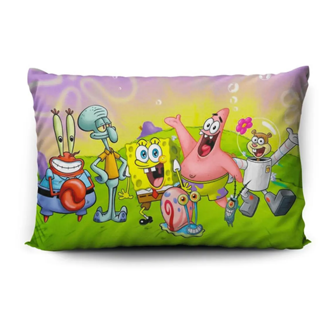 Funda De Almohada Bob Esponja 70x45cm Vudú Love  2