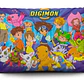 Funda De Almohada Digimon 70x45cm Doble Estampado Vudú Love - Miniatura 2