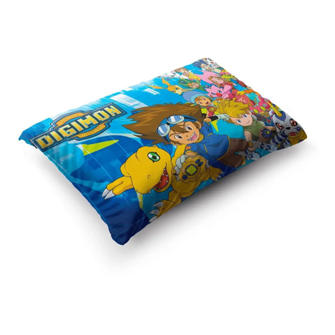 Funda De Almohada Digimon 70x45cm Doble Estampado Vudú Love 3