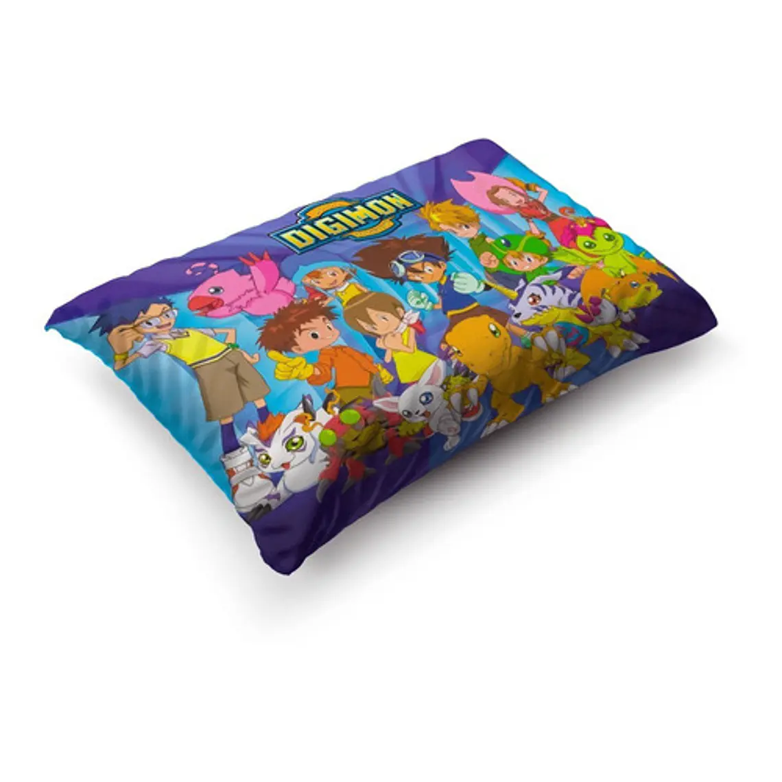 Funda De Almohada Digimon 70x45cm Doble Estampado Vudú Love 4