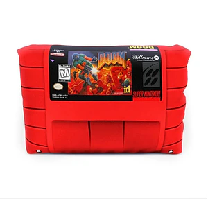 Cojín Super Nintendo Doom 30x20cm Vudú Love
