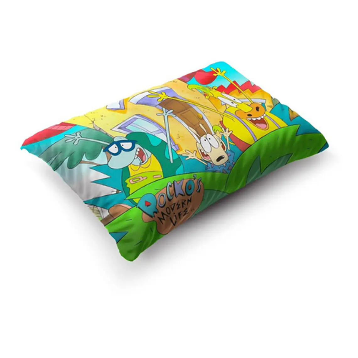 Funda De Almohada Rocko 70x45cm Doble Estampado Vudú Love  3