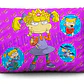 Funda De Almohada Rugrats Angelica 70x45cm Vudú Love  - Miniatura 1