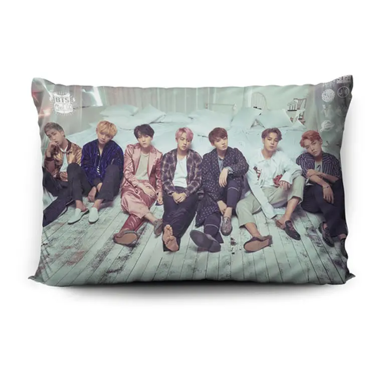 Funda De Almohada Bts 70x45cm Vudú Love  1