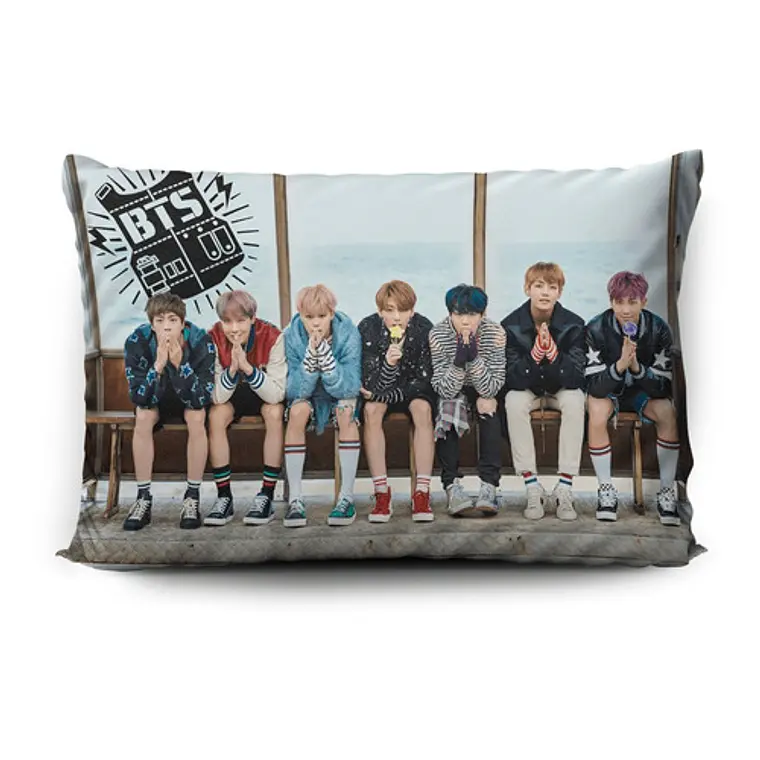 Funda De Almohada Bts 70x45cm Vudú Love  2