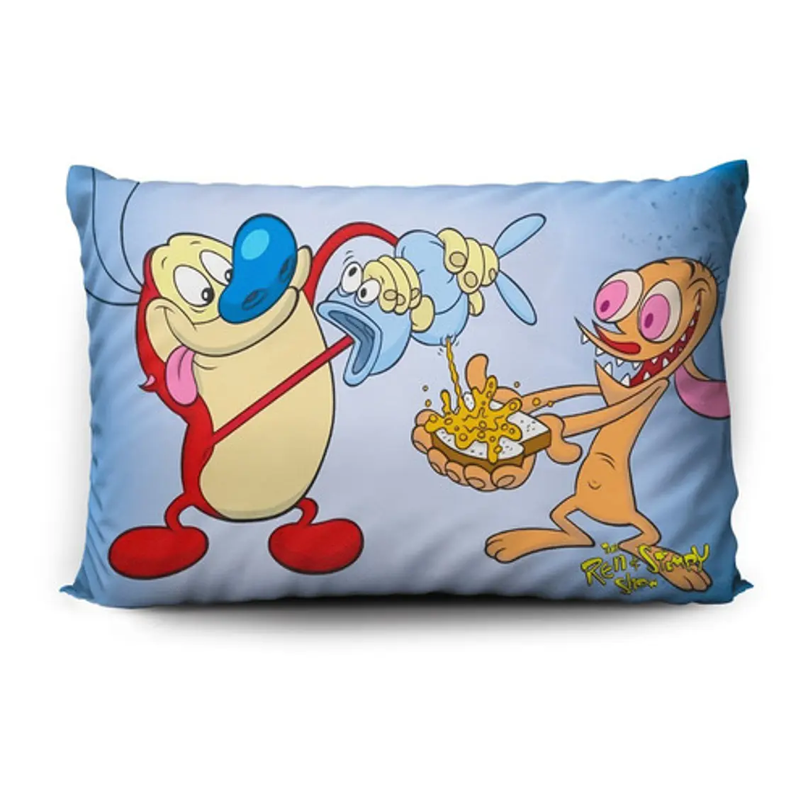 Funda De Almohada Ren & Stimpy 70x45cm Vudú Love  1