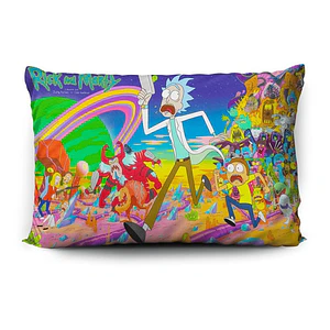 Funda De Almohada Rick & Morty 70x45cm Vudú Love 
