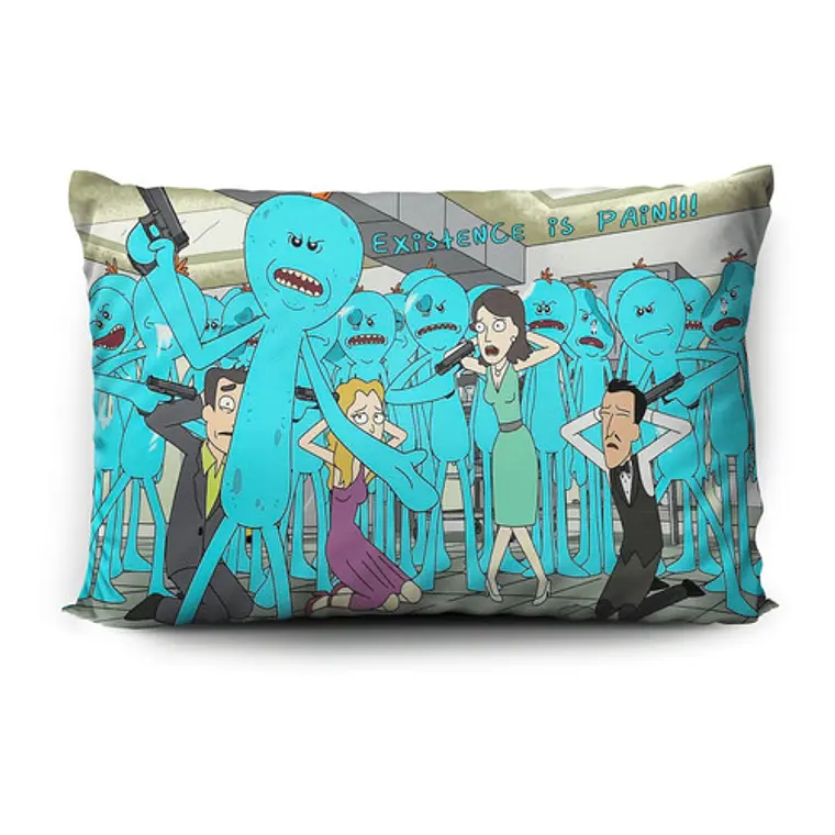 Funda De Almohada Rick & Morty 70x45cm Vudú Love  2