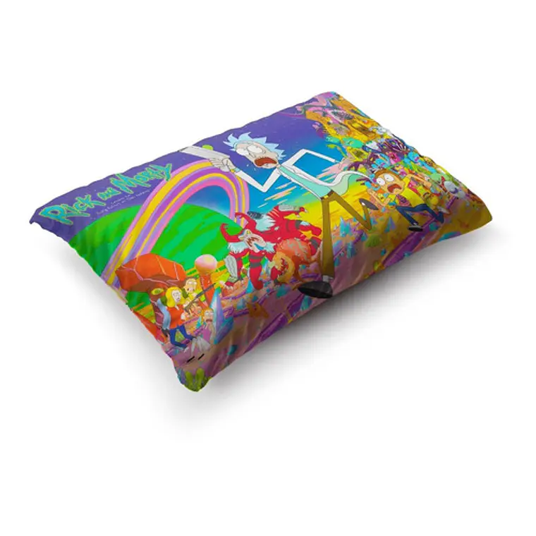 Funda De Almohada Rick & Morty 70x45cm Vudú Love  3