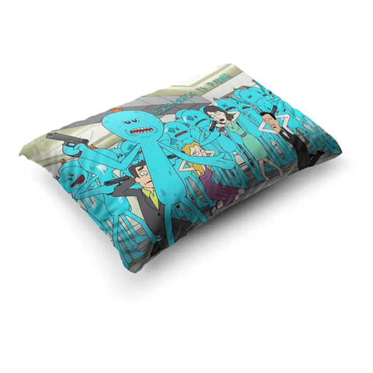 Funda De Almohada Rick & Morty 70x45cm Vudú Love  4