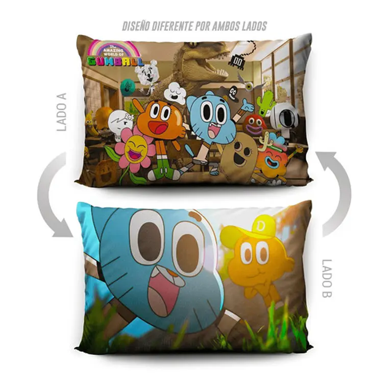 Funda De Almohada Gumball 70x45cm Vudú Love  5