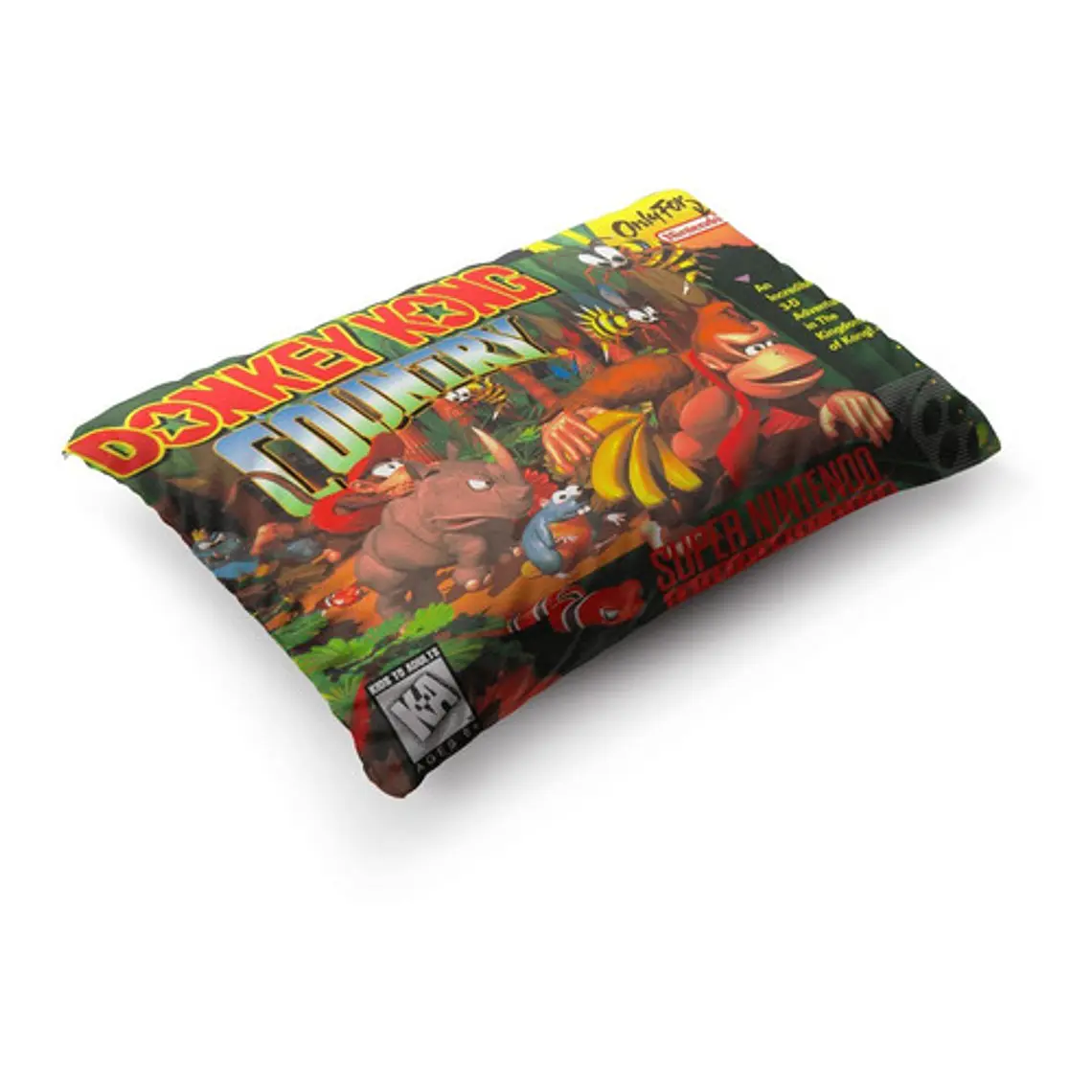 Funda De Almohada Donkey Kong Country 70x45cm Vudú Love 3