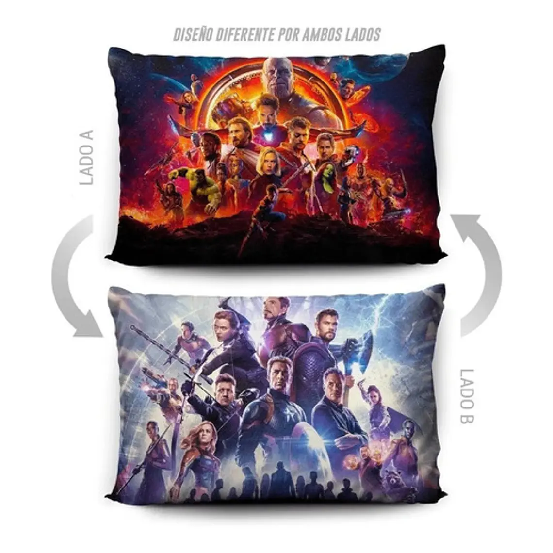 Funda De Almohada Avengers Marvel 70x45cm Vudú Love 5