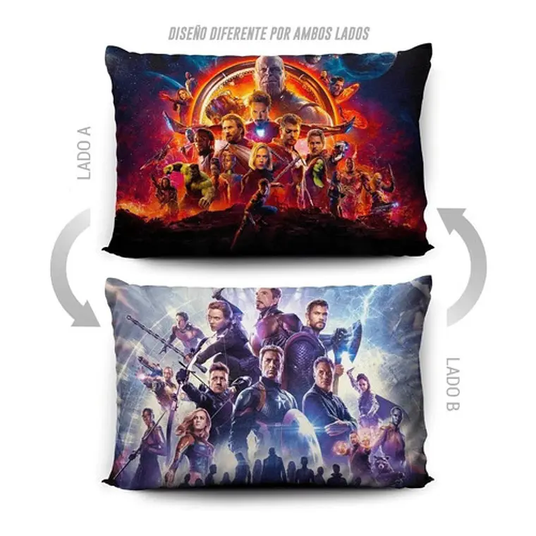 Funda De Almohada Avengers Marvel 70x45cm Vudú Love 5