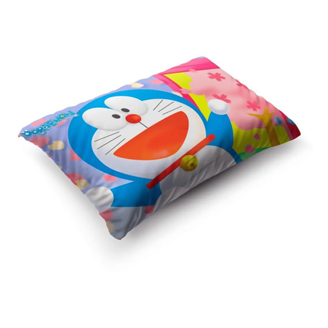 Funda De Almohada Doraemon 70x45cm Doble Estampado Vudú Love 4