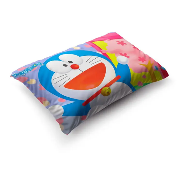 Funda De Almohada Doraemon 70x45cm Doble Estampado Vudú Love 4