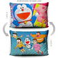 Funda De Almohada Doraemon 70x45cm Doble Estampado Vudú Love - Miniatura 5