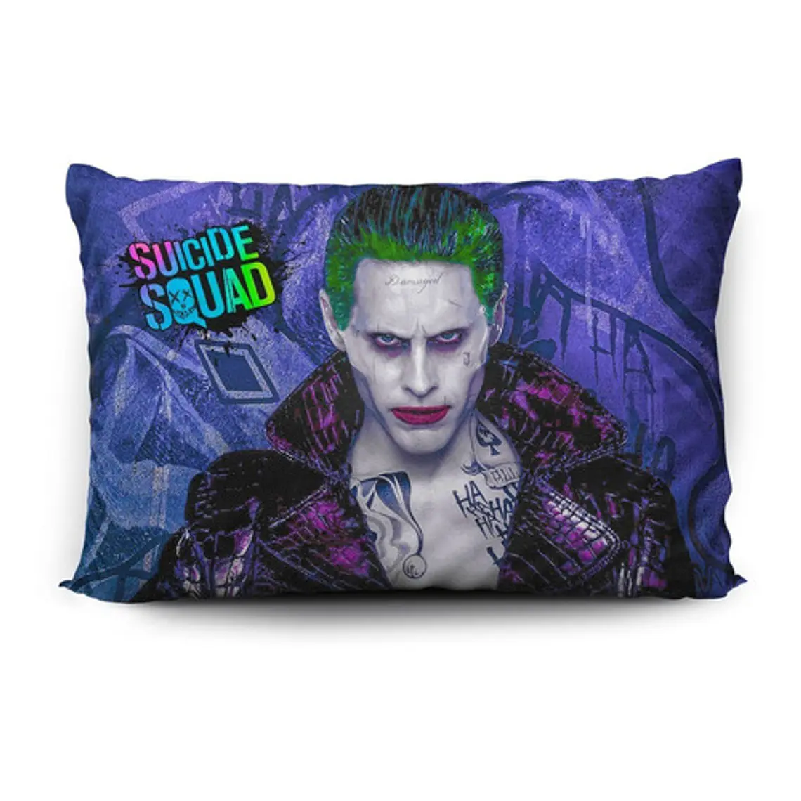 Funda De Almohada Joker 70x45cm Doble Estampado Vudú Love  1
