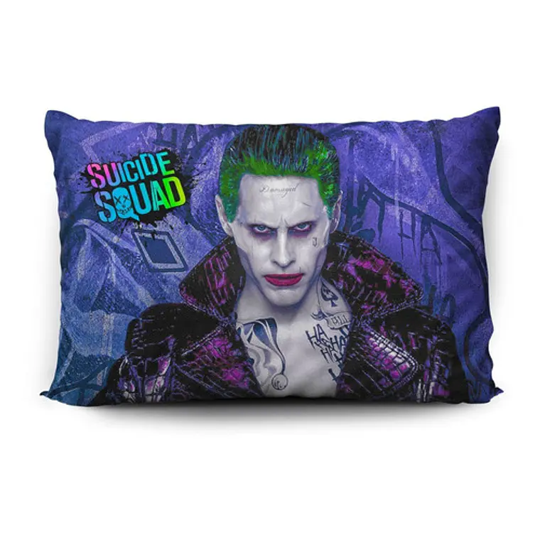 Funda De Almohada Joker 70x45cm Doble Estampado Vudú Love  1