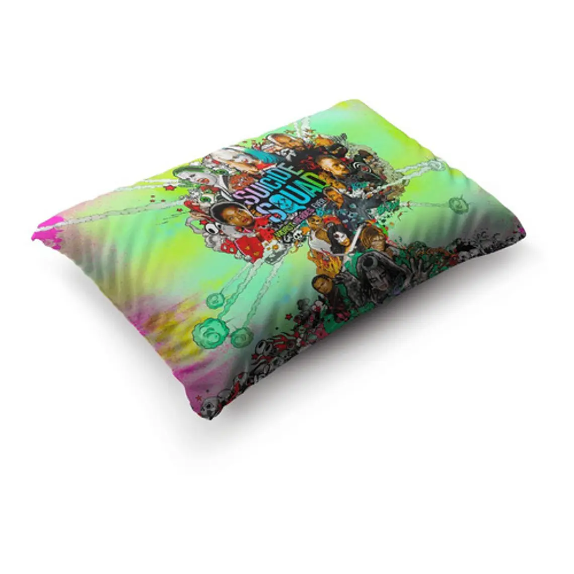 Funda De Almohada Joker 70x45cm Doble Estampado Vudú Love  4
