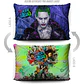Funda De Almohada Joker 70x45cm Doble Estampado Vudú Love  - Miniatura 5