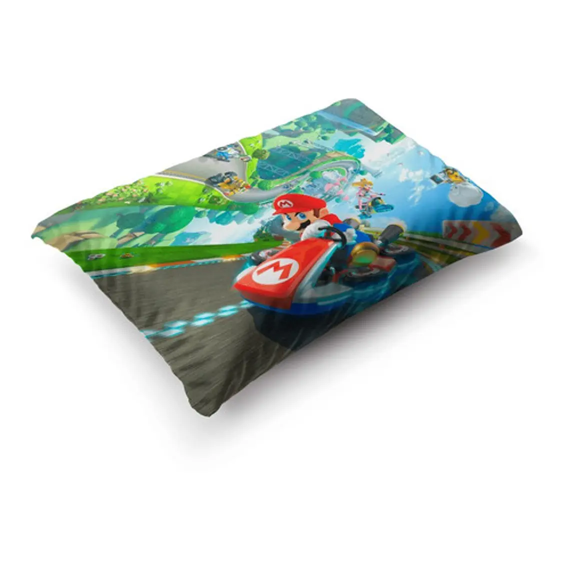 Funda De Almohada Super Mario Kart 70x45cm Vudú Love  4