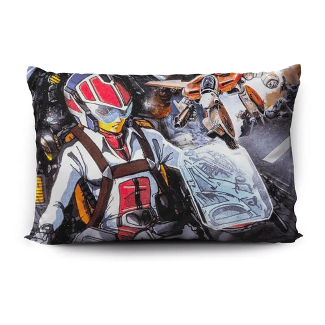 Funda De Almohada Robotech 70x45cm Vudú Love  1