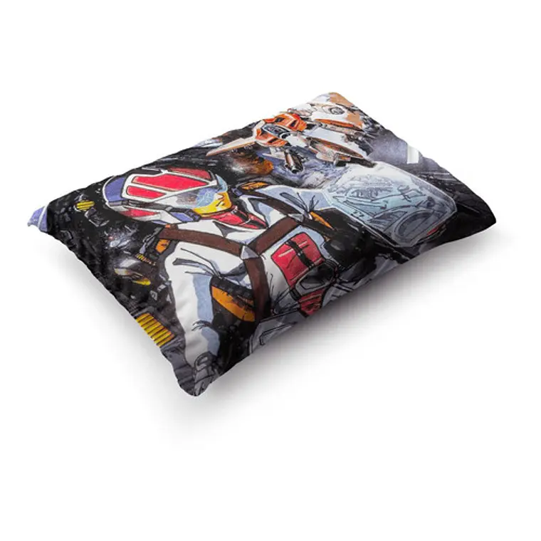 Funda De Almohada Robotech 70x45cm Vudú Love  3