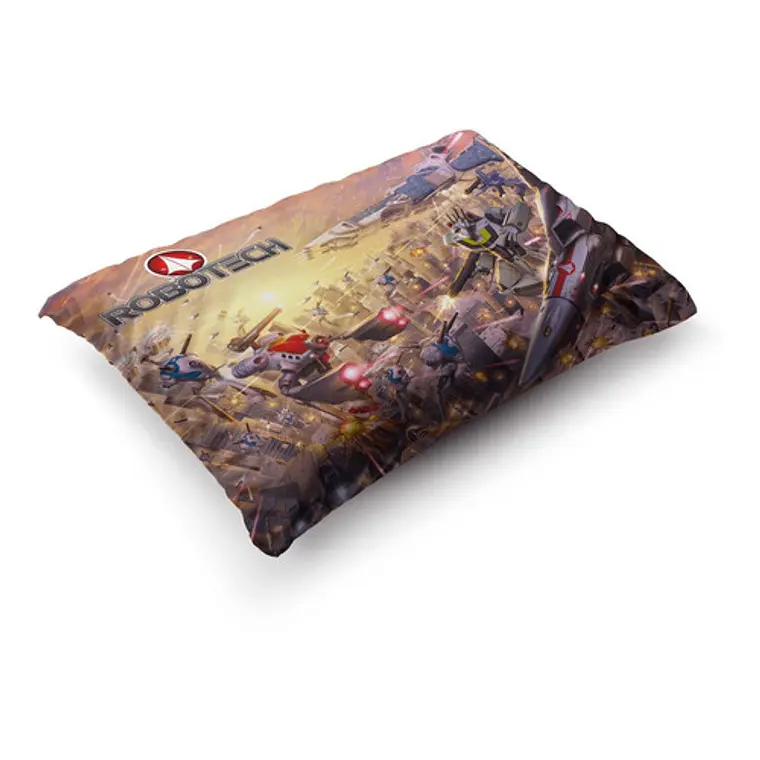 Funda De Almohada Robotech 70x45cm Vudú Love  4