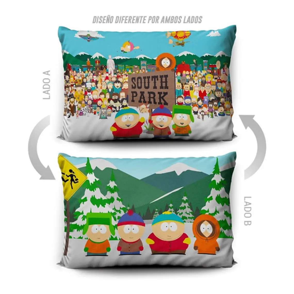 Funda De Almohada South Park 70x45cm Vudú Love 5