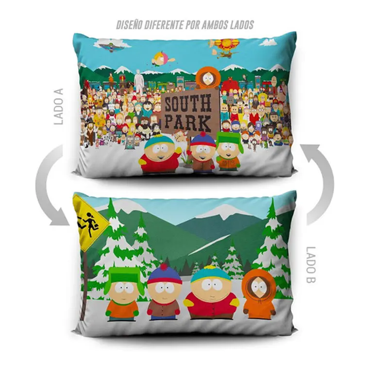 Funda De Almohada South Park 70x45cm Vudú Love 5