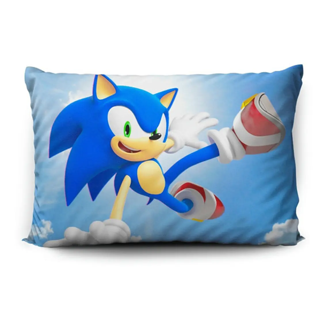 Funda De Almohada Sonic Sega Y Sonic Boom 70x45cm Vudú Love  2