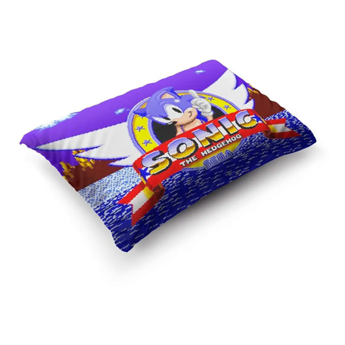 Funda De Almohada Sonic Sega Y Sonic Boom 70x45cm Vudú Love  3