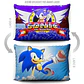 Funda De Almohada Sonic Sega Y Sonic Boom 70x45cm Vudú Love  - Miniatura 5
