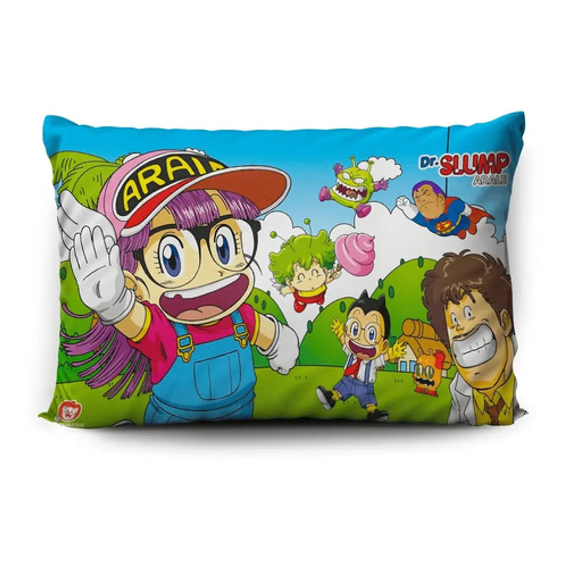 Funda De Almohada Arale Dr Slump 70x45cm  Vudú Love  1