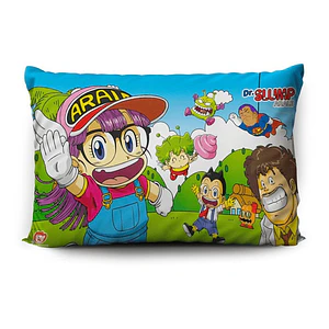 Funda De Almohada Arale Dr Slump 70x45cm  Vudú Love 