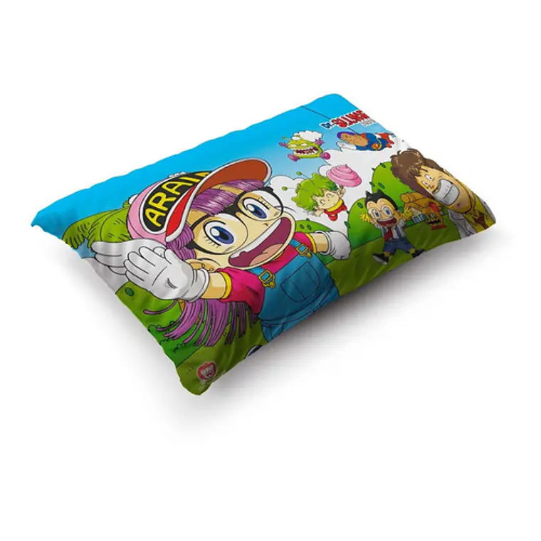 Funda De Almohada Arale Dr Slump 70x45cm  Vudú Love  3