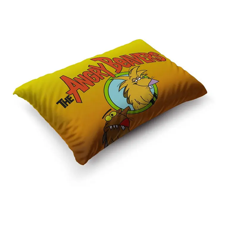 Funda De Almohada Castores Cascarrabias 70x45cm Vudú Love  3