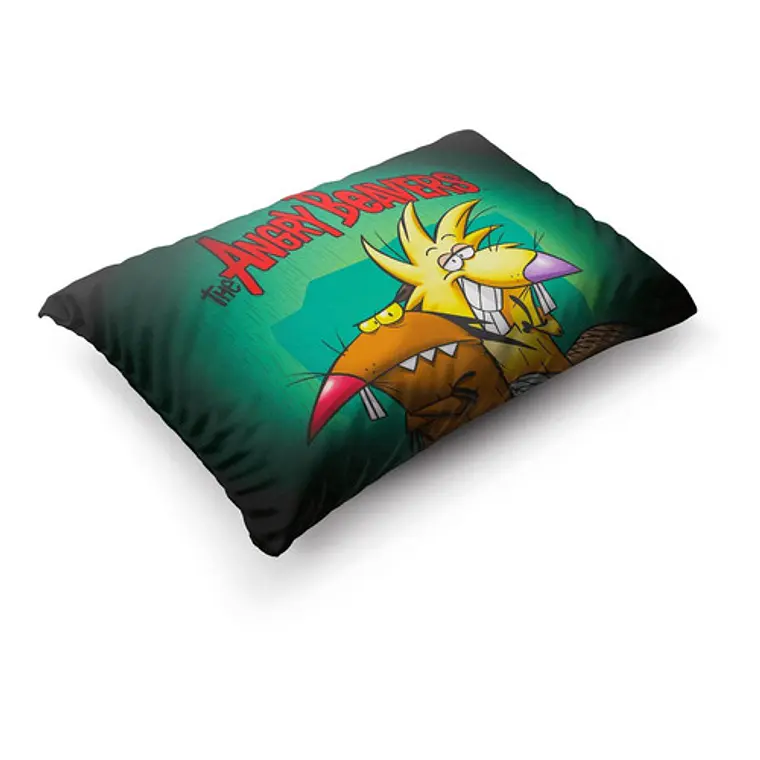 Funda De Almohada Castores Cascarrabias 70x45cm Vudú Love  4