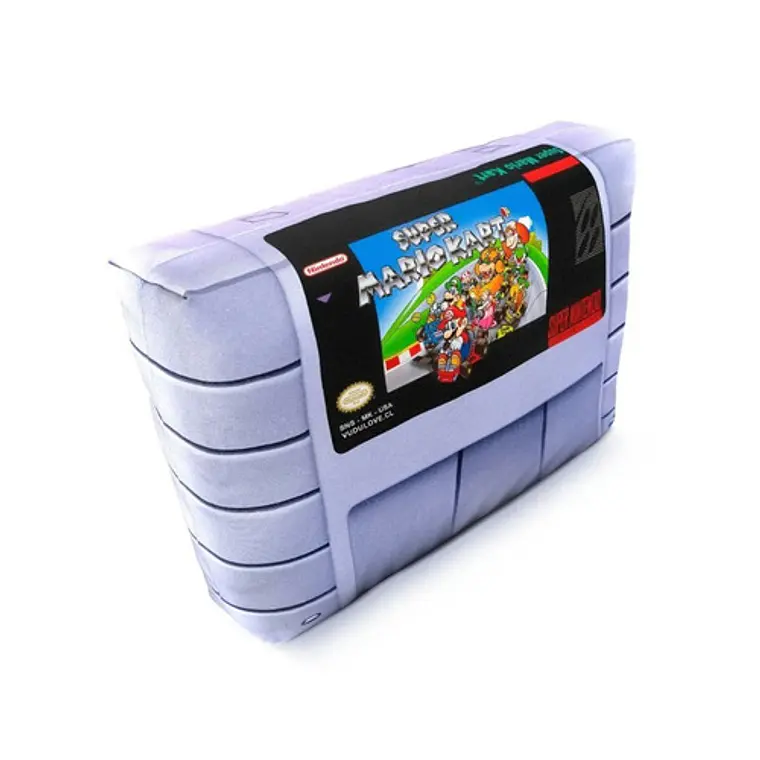 Cojín Super Nintendo Super Mario Kart 30x20cm Vudú Love 2