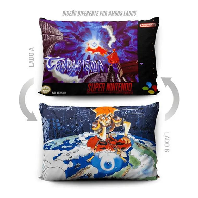 Funda De Almohada Terranigma 70x45cm Vudú Love 5