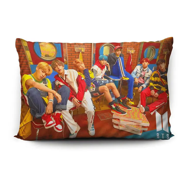 Funda De Almohada Bts Love Yourself 70x45cm Vudú Love  2