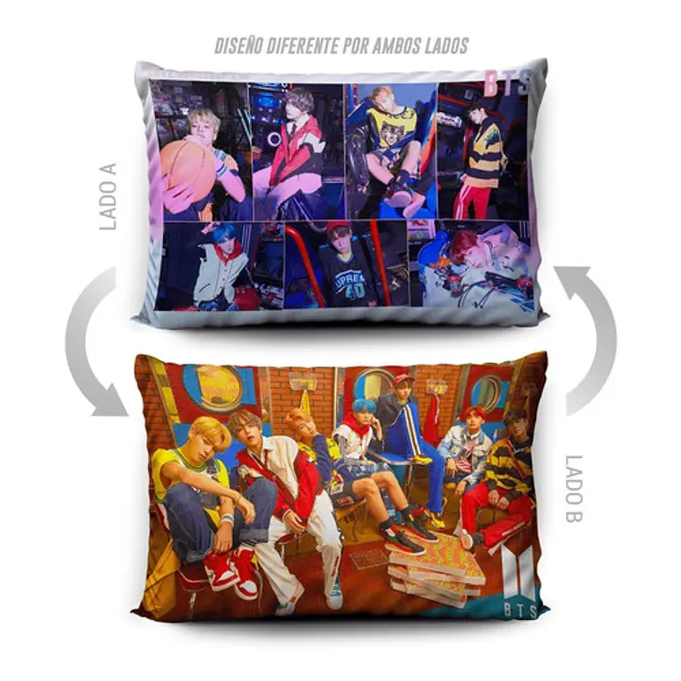 Funda De Almohada Bts Love Yourself 70x45cm Vudú Love  5